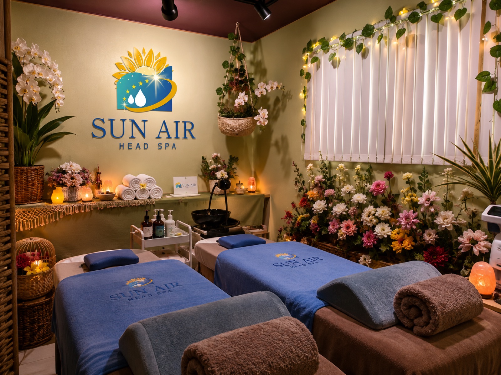 Sun Air Head Spa treatment room